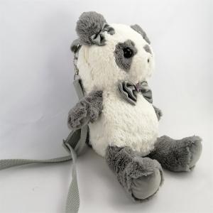 Loveable Plush Toy Backpack PP Cotton Child Friendly Panda Bear Backpack