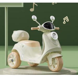 PP Plastic 6v Electric Ride on Car Motorbike for Kids Storage Box and Lights