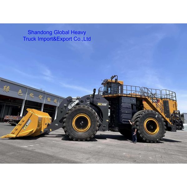 Buy XCMG XC9350 35 Ton Electric Wheel Loader Hydraulic Transmission at wholesale prices