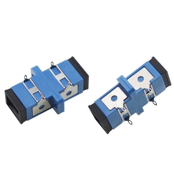 Buy Flange Sc To Sc Coupler , RoHS Single Mode Fiber Adapter at wholesale prices