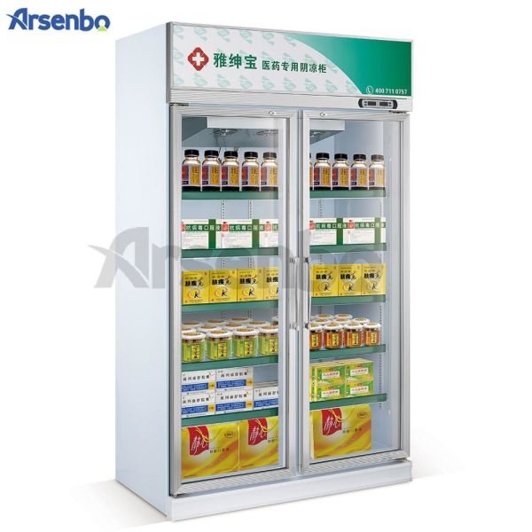 Buy SUS201 Commercial Supermarket Refrigerator 1600L Double Temperature at wholesale prices
