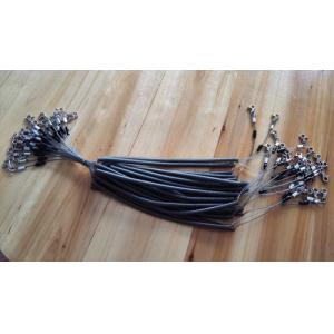 Transparent Black Wire Coiled Fishing Lanyard Short Holder Pole Anti-drop