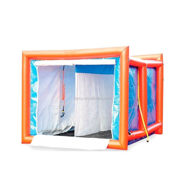 Buy Fashion 42sqm Inflatable Decontamination Tent Blow Up Shower Tent at wholesale prices