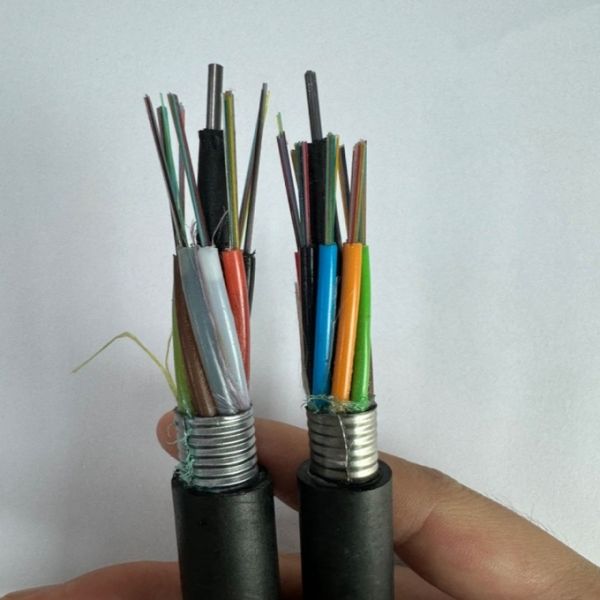 Outdoor GYTA/GYTS Fiber Optic Cable 12/24 Core Single Mode G652D Factory Direct Price