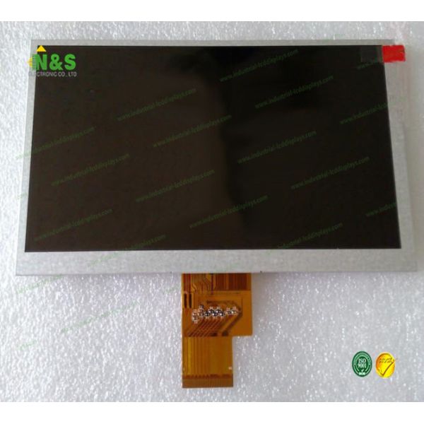 7.0 Inch Innolux LCD Panel Outline 165.75×105.39×5.1 Mm Frequency 60Hz ZJ070NA