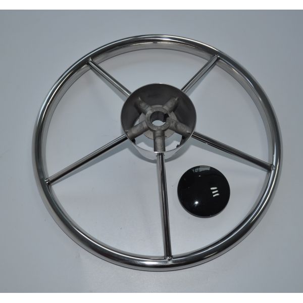 Marine 3 Spoke Stainless Steel Boat Steering Wheel from China supplier