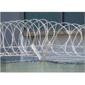 Cbt 65 Electric Galvanized Razor Barbed Wire With High Security Protection