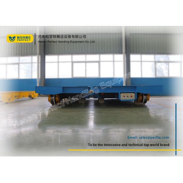 Automated Battery Rail Transfer Trolley Carriage Large Load Capacity High