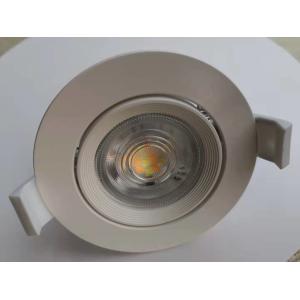 85mm 7W Round Recessed LED Downlight Living Room IP54 25000H