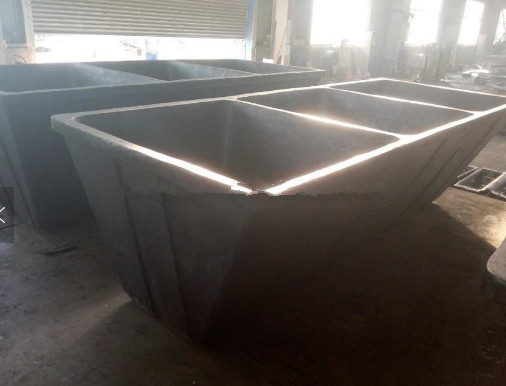 Buy OEM Lead Ingot Mold , Metal Smelting Molds Molten Lead Solidification at wholesale prices