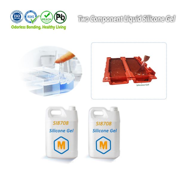 Buy SI8708 Two Component Dielectric Insulation Liquid Silicone Gel at wholesale prices