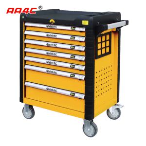 243pcs Mobile Tool Cabinet 7 Drawers 69kg Chest Workbench
