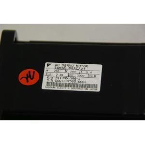 Yaskawa Industrial Servo Motor SGMAS-08ACA21 New Original Box
