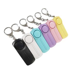 Lightweight Women'S Siren Alarm Keychain Logo Printed FCC Certificate