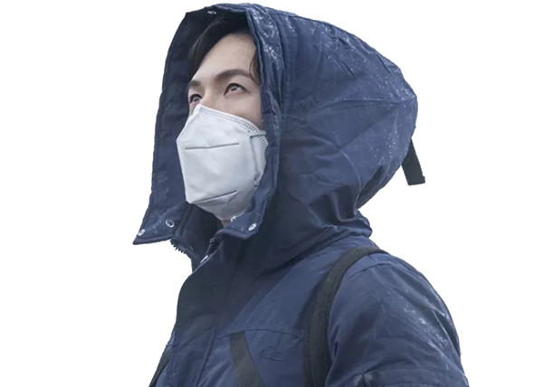 Buy Anti Virus Folding FFP2 Mask Lightweight Anti Smoking Foldable Thin Section at wholesale prices