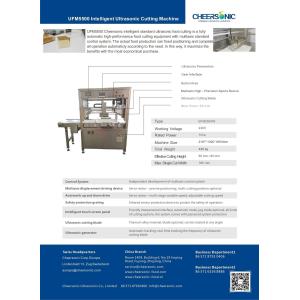 Quality Ultrasonic Sandwich Cutting Machine for 7 Eleven Sandwich Manufacturer for sale