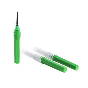 Green Asepsis Blood Collection Needles ISO9001 21G 1'' 0.8x25mm