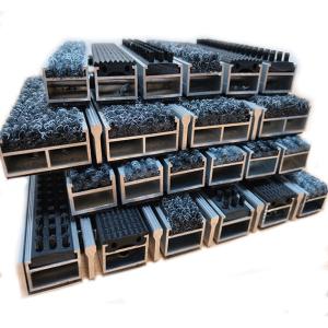 Custom-Made Recessed Aluminum Entrance Mats For High Traffic