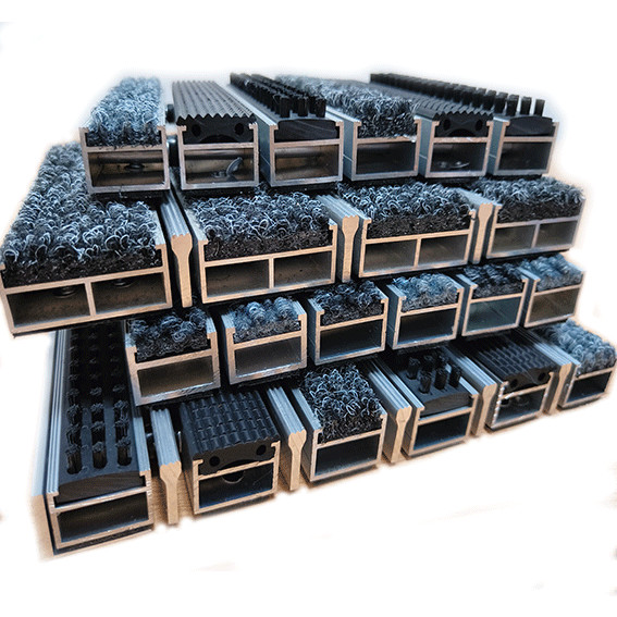 Buy Custom-Made Recessed Aluminum Entrance Mats For High Traffic at wholesale prices