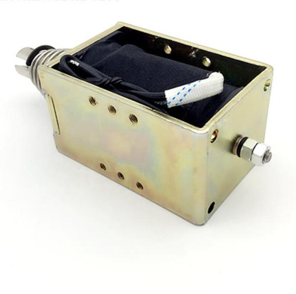 Buy U1578 Solenoid DC 24V 33W 15N Force 20mm Stroke Push Pull Solenoid for Sealing & Baling Computer Cutting Tape Cutting Machine at wholesale prices