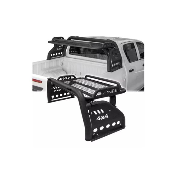 Buy OEM Manufacturer Wholesale 4x4 Multi Fit Black Steel Anti Sport Roll Bar for Toyota Tacoma Hilux Vigo Revo Isuzu D-MAX at wholesale prices