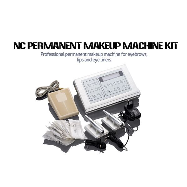 Buy Stainless Steel Permanent Makeup Tattoo Machine Kit With Cartridge Needle at wholesale prices