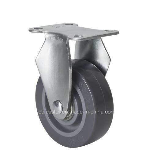 Edl Mini 2.5" Rigid PU Caster 26025-76 with Wheel Material PU and 40kg Load