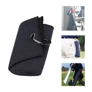 Waffle Pattern Quick Dry Microfiber Golf Towel