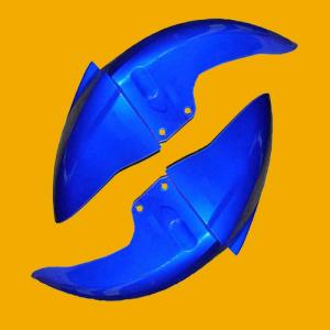 China China OEM Blue Motorcycle Fender for Motorcycle Plastic Part on sale