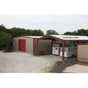 Agricultural Prefabricated Steel Frame Metal Buildings Feed Mill Plant Warehouse