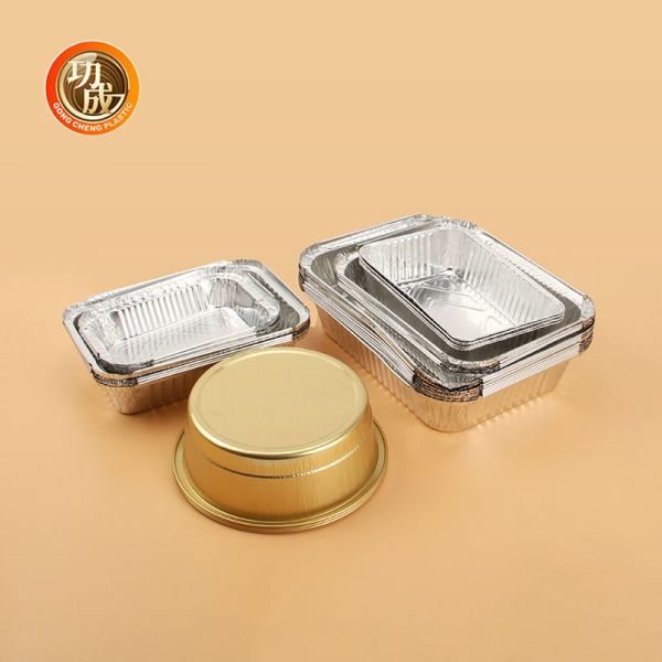Buy Food Grade Aluminum Foil Container 3 Compartment To Go Containers at wholesale prices