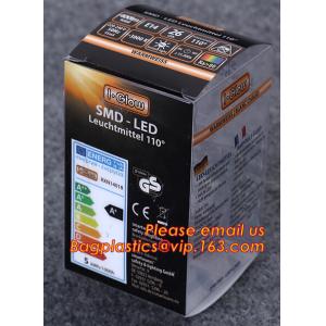 transparent plastic box, High quality custom design logo printing clear plastic