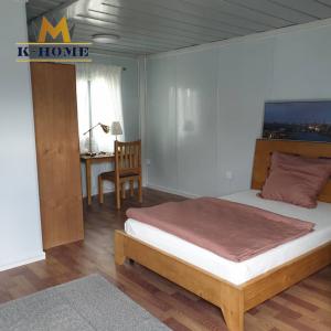 Mobile Welfare Unit Prefab Steel House Panelized Kit Homes