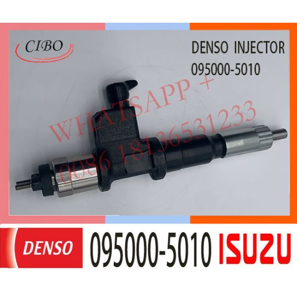 Buy 095000-5010 Genuine Common Rail Diesel Engine Fuel Injector For ISUZU 4HJ1 8-97306073-1 8-97306073-2 at wholesale prices