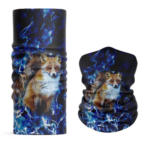 Washable Logo Print Bandana Neck Gaiter Headband