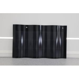 Durable Solar Energy Roofing Tiles 50W Curved PV Roof Tiles Customized Size