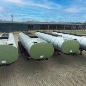 36000Liters 25t Heavy Duty Fuel Trailers And Tankers