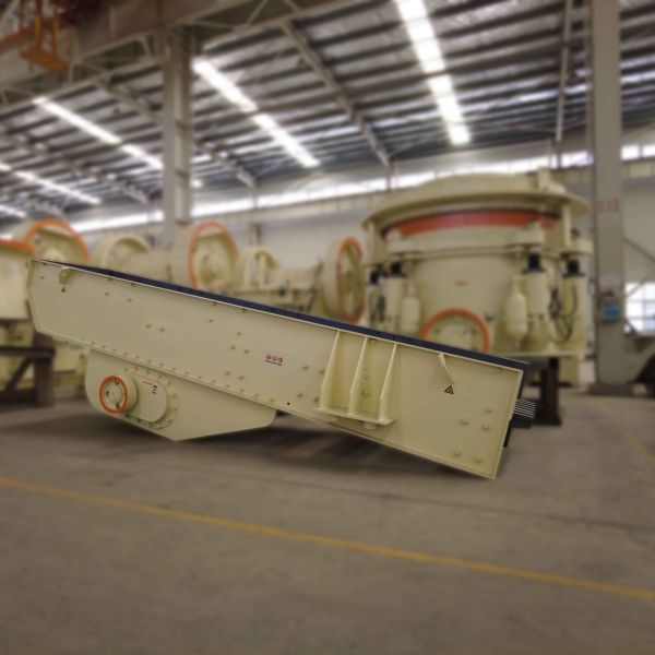 400-1000 TPH Granite Crushing Plant Vibration Bar Feeder Machine