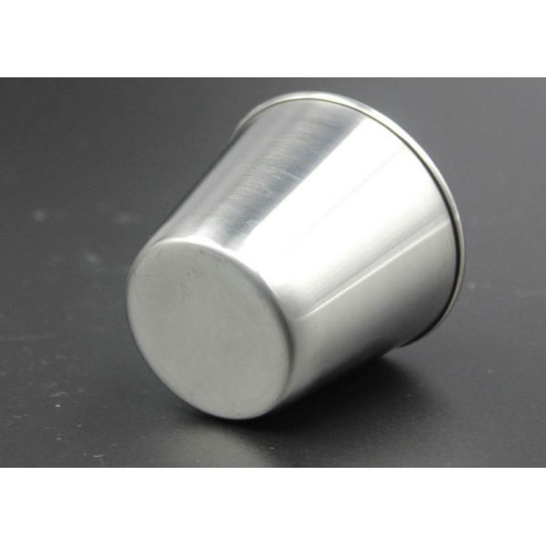 Stainless Steel Carry On Portable Wine Cup , Low Medium 45 Ml Wine Cup