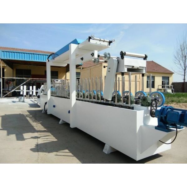 upvc and aluminium profile surface lamination machine/colar lamination/window