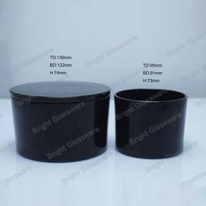 a set of the big black candle jar for wholesale