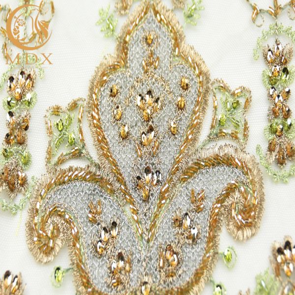 Special Wedding Lace Fabrics Material Water Soluble Handwork 135cm Width