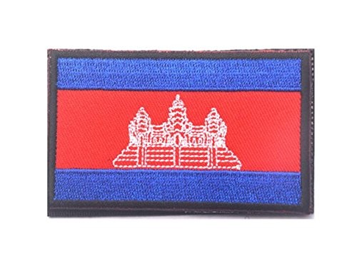 Custom UK Country Flag Patches Great Britain Woven Clothing Embroidered Patches