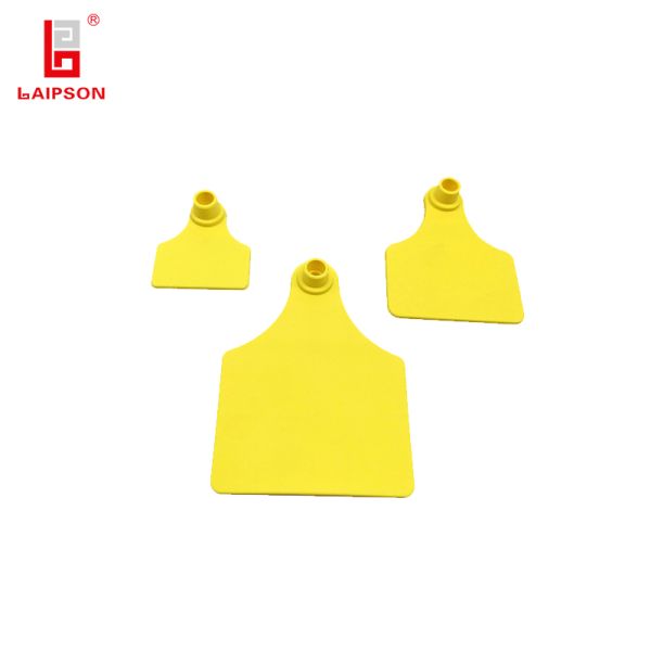 100mm Large Size Visual Tpu Marked Identification Ear Tag With Printing Numbers For Cattle Cow Horse