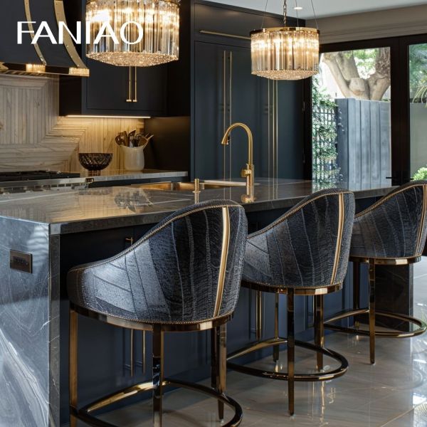 Modern Luxury Ready To Assemble Interior Furniture Flat Pack Cabinet Design Cupboard Kitchen Cabinets