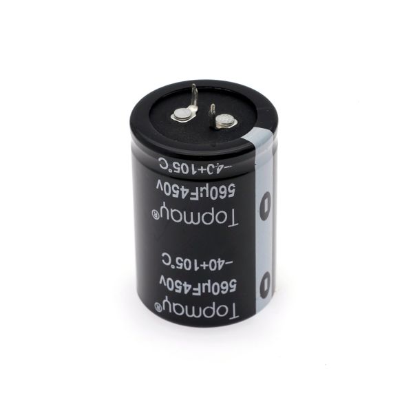 Buy Aluminum Electrolytic Snap In Capacitor 560uF 450V For UPS Power Supply at wholesale prices