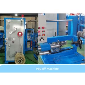 PN800 Indoor Fiber Optic Cable Production Line Coiling Rewinding Machine