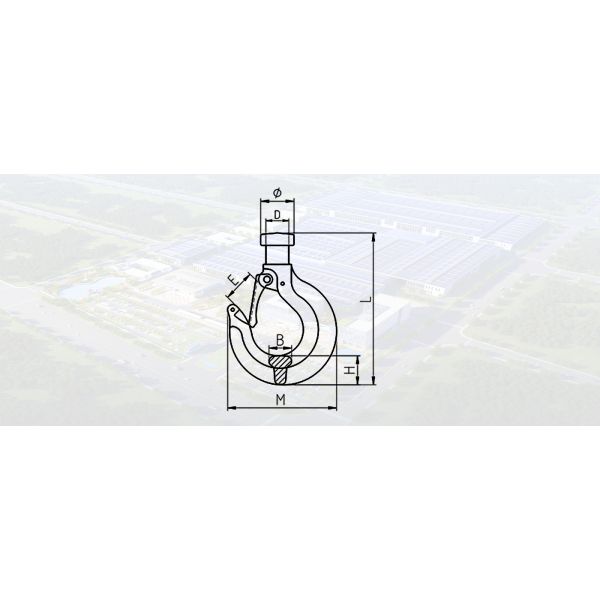 SLR261-BLOCK HOOK