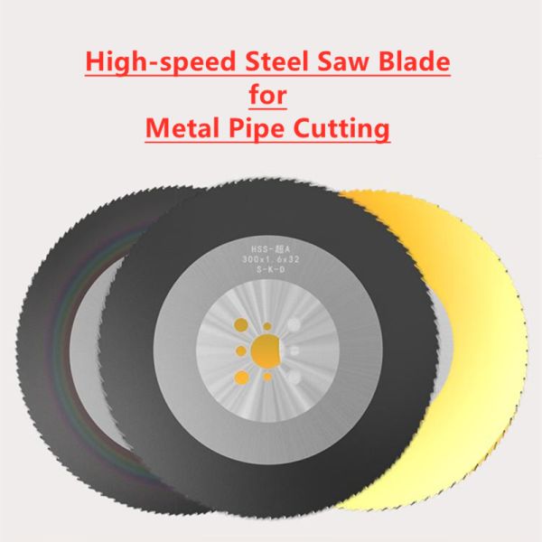 300mm Hardware Tools Accessories , High Speed Steel Saw Blades For Metal Pipe Cutting