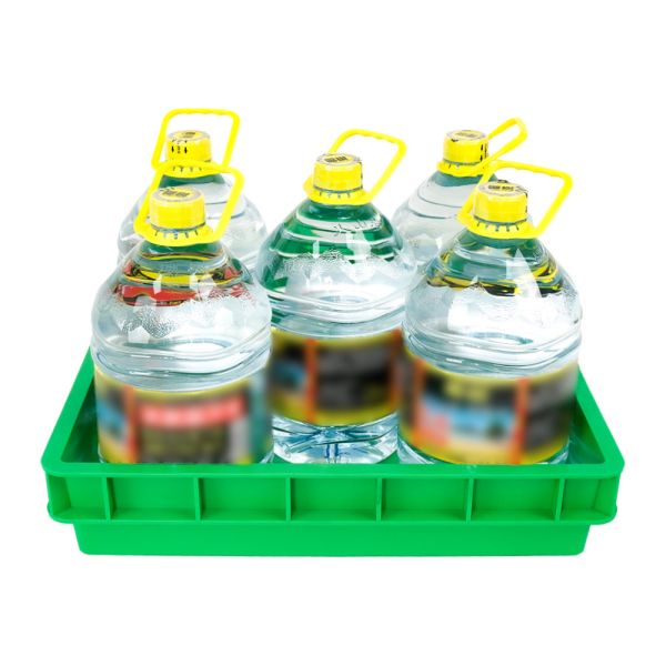 Transport Turnover Stackable Plastic Crate Box with Customized Logo Printing
